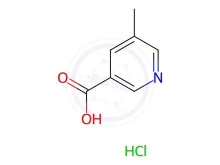 Chemical structure of 5-Methylpyridine-3-carboxylic acid hydrochloride