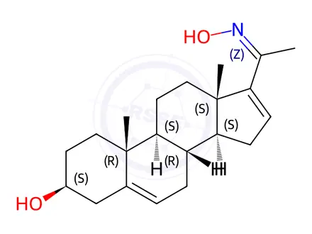 Chemical structure of Abiraterone Acetate Impurity 81
