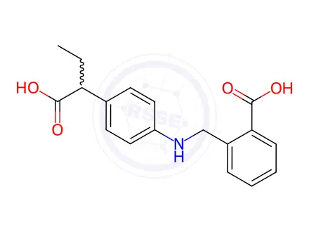 Chemical structure of Indobufen Impurity 28