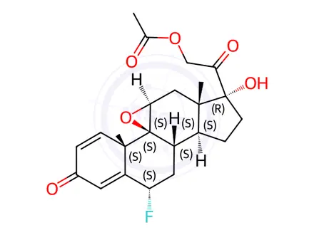 Chemical structure of Fluocinolone Acetonide Impurity 18