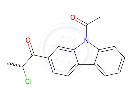 Chemical structure of Carprofen Impurity 9