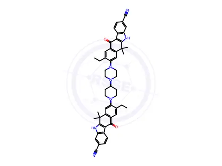 Chemical structure of Alectinib Hydrochloride-Impurity B