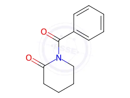 Chemical structure of N-Benzoyl-4-piperidone