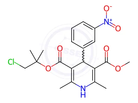 Chemical structure of Lercanidipine Hydrochloride Impurity 29