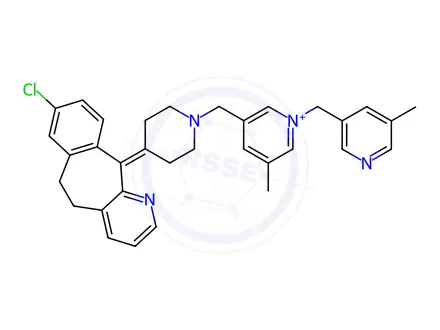 Chemical structure of (5-Methyl-3-pyridinyl)methyl Rupatadine