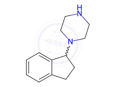 Chemical structure of 1-Indan-1-yl-piperazine
