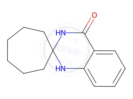 Chemical structure of 3’,4’-dihydro-1’H-spiro[cycloheptane-1,2’-quinazoline]-4’-one