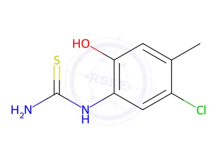 Chemical structure of (5-Chloro-2-hydroxy-4-methylphenyl)thiourea
