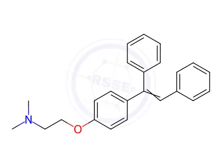 Chemical structure of Tamoxifen EP Impurity C