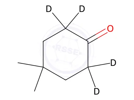 Chemical structure of Cyclohexane Impurity 107-d4