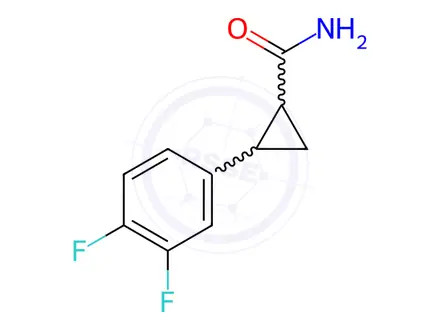 Chemical structure of Ticagrelor Impurity 84 (trans)