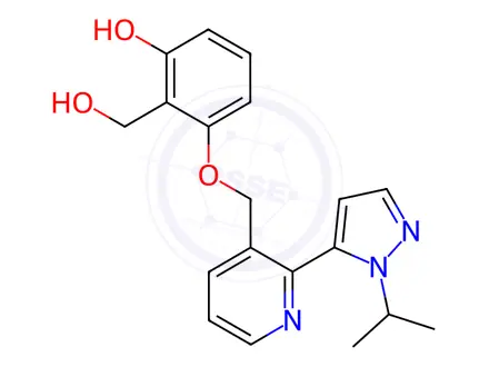 Chemical structure of Voxelotor Impurity 11