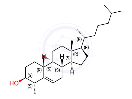 Chemical structure of Cholesterol Impurity 5