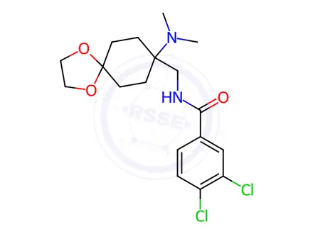 Chemical structure of AH 7921 Impurity 13