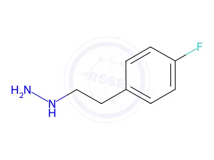 Chemical structure of (4-Fluorophenethyl)hydrazine