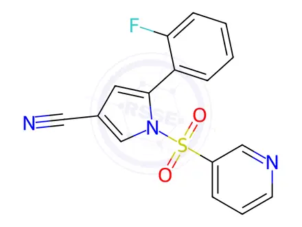 Chemical structure of Vonoprazan Impurity 37