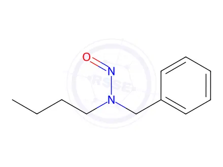 Chemical structure of N-Butyl-N-nitrosobenzenemethanamine