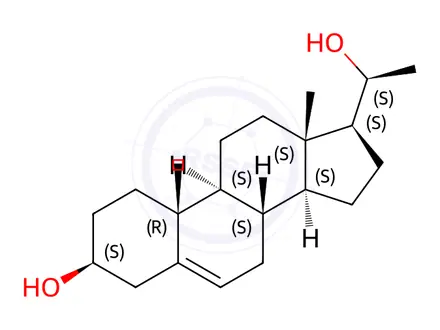 Chemical structure of Pregnenolone Impurity 16