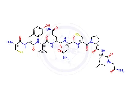 Chemical structure of Oxytocin Impurity 20 (Dihydrooxytocin)