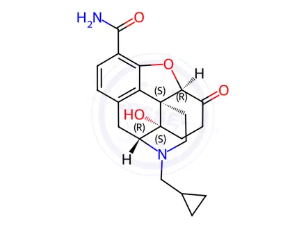 Chemical structure of Samidorphan Impurity 1