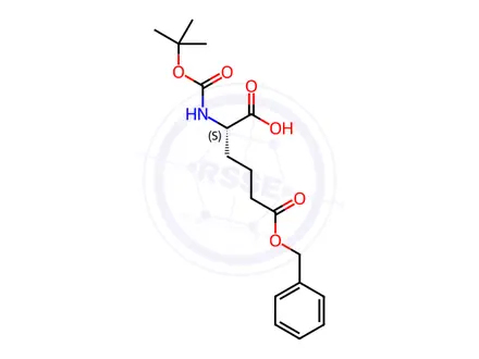 Chemical structure of Dicyclohexylamine (S)-6-(benzyloxy)-2-((tert-butoxycarbonyl)amino)-6-oxohexanoate