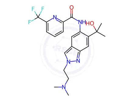 Chemical structure of Zabedosertib Impurity 24
