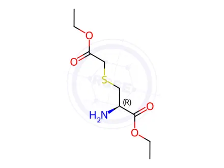 Chemical structure of Carbocisteine Diethyl Ester Hydrochloride