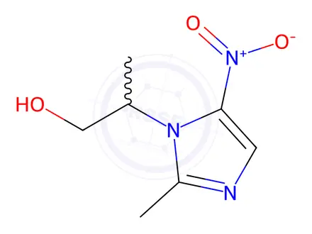 Chemical structure of Metronidazole Impurity 10