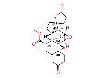 Chemical structure of Eplerenone EP Impurity B