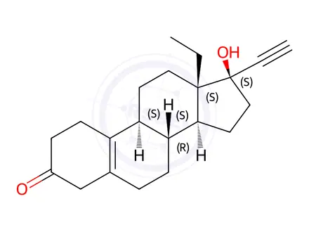 Chemical structure of Norgestrel EP Impurity B