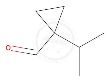 Chemical structure of 1-isopropylcyclopropanecarbaldehyde