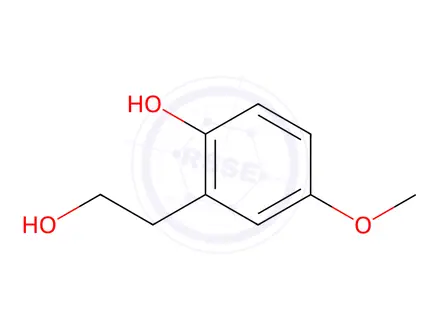 Chemical structure of 2-Hydroxy-5-methoxybenzeneethanol