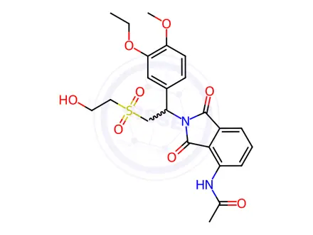 Chemical structure of Apremilast Impurity 81