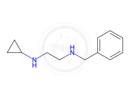 Chemical structure of N-[2-(benzylamino)ethyl]cyclopropanamine dihydrochloride