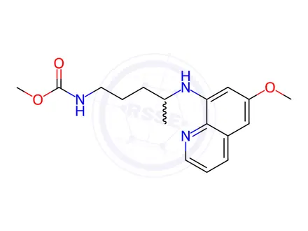 Chemical structure of Primaquine Impurity 12