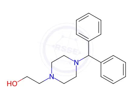 Chemical structure of Cetirizine Hydrochloride Impurity 2 Monomer