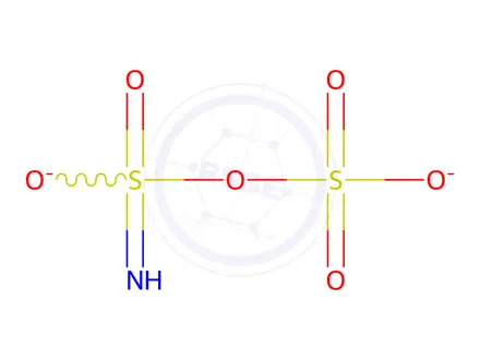 Chemical structure of ammonium hydrogen imidodisulphate