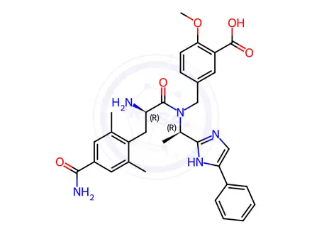 Chemical structure of Eluxadoline Impurity 3