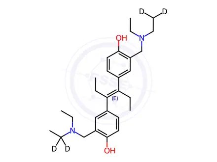 Chemical structure of NSC-33994-d4