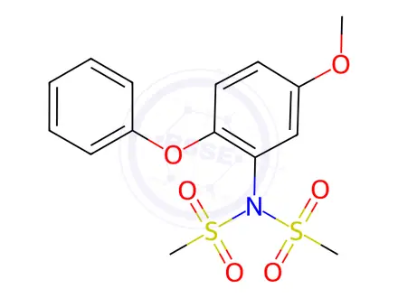 Chemical structure of Iguratimod Impurity 30