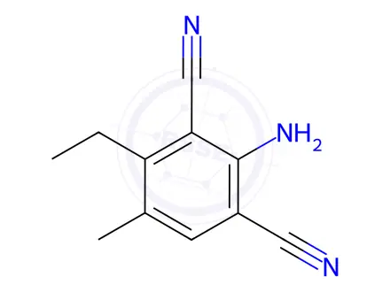 Chemical structure of Olanzapine impurity ANB
