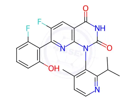 Chemical structure of Sotorasib Metabolite M24
