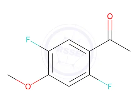 Chemical structure of 1-(2,5-Difluoro-4-methoxyphenyl)ethanone
