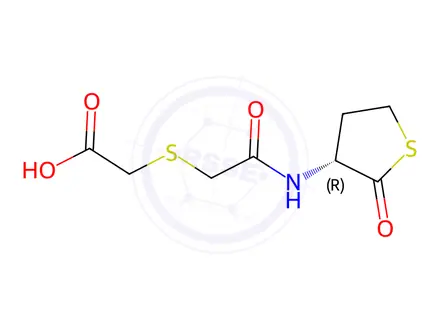 Chemical structure of Erdosteine Impurity 4 ((R)-Erdosteine)
