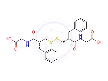Chemical structure of Racecadotril EP Impurity D