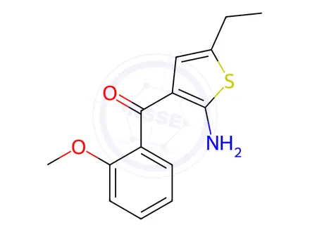 Chemical structure of Etizolam Impurity 13