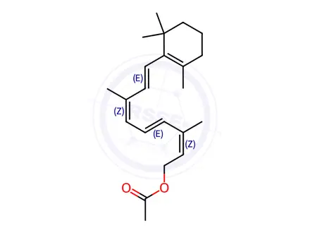 Chemical structure of Vitamin A Impurity 48