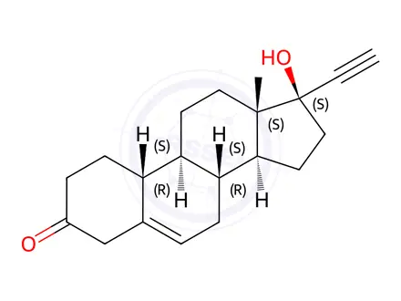 Chemical structure of Norethindrone Impurity 3 (Norethisterone EP Impurity C)