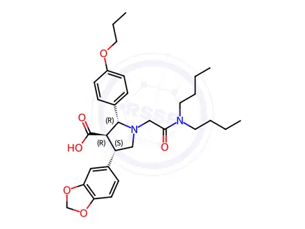 Chemical structure of Atrasentan Hydrochloride Impurity 32
