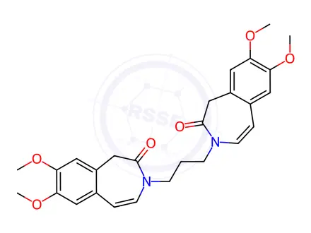 Chemical structure of Ivabradine Impurity 1